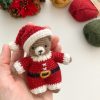 Christmas outfit for little boy bear